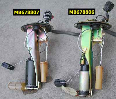 Fuel pump assembly comparison 3