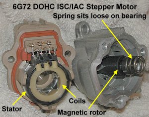 ISC servo parts