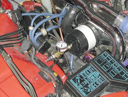 Intake pressure tester - version 4